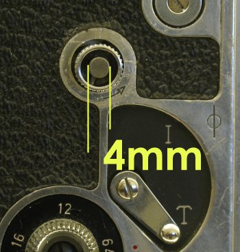 Bolex Sync Motor 4mm shaft